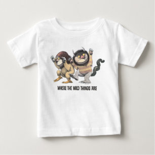 Camiseta Onde Vivem os Monstros Dois Monstros