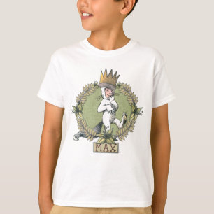 Camiseta Onde Vivem os Monstros Emblema do Max