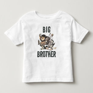 Camiseta Onde Vivem os Monstros   Irmão Mais Velho