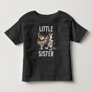 Camiseta Onde Vivem os Monstros   Irmãzinha