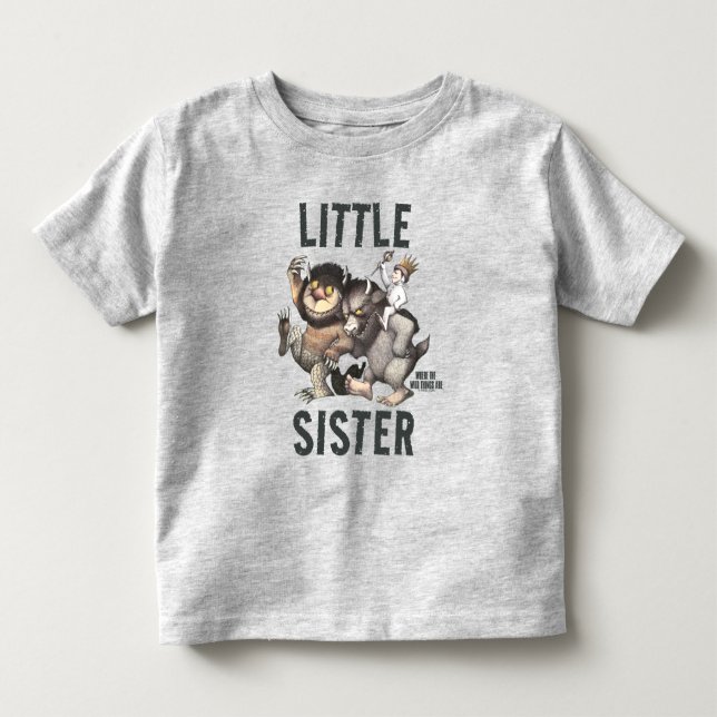 Camiseta Onde Vivem os Monstros | Irmãzinha (Frente)