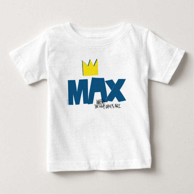Camiseta Onde Vivem os Monstros | Max e Coroa (Frente)