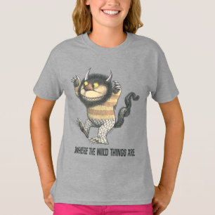 Camiseta Onde Vivem os Monstros Monstro Selvagem