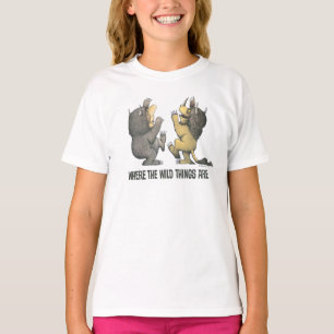 Camiseta Onde Vivem os Monstros Monstros Selvagens