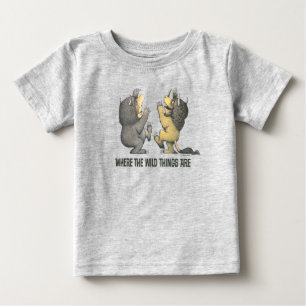 Camiseta Onde Vivem os Monstros Monstros Selvagens