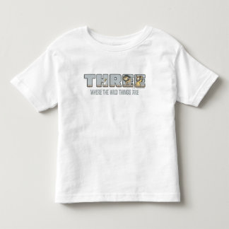 Camiseta Onde Vivem os Monstros Terceiro Aniversário