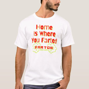 Camiseta Onde você peidou Farton?