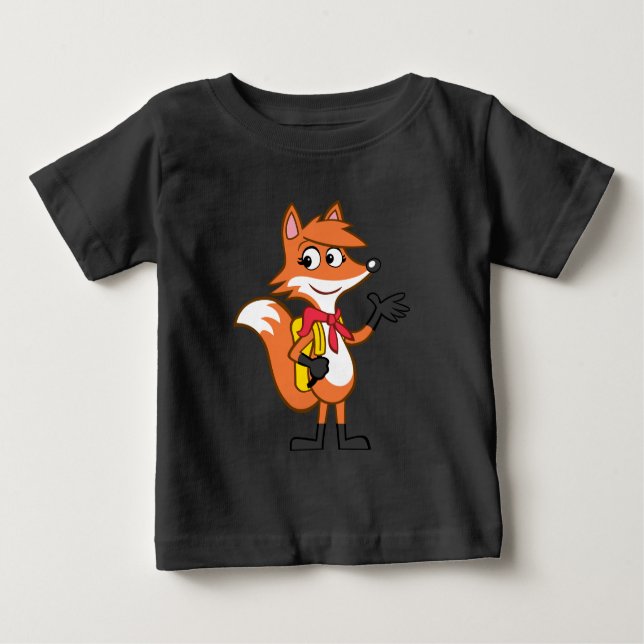 Camiseta Ondulação do Fox do rick | Scarlett da guarda (Frente)