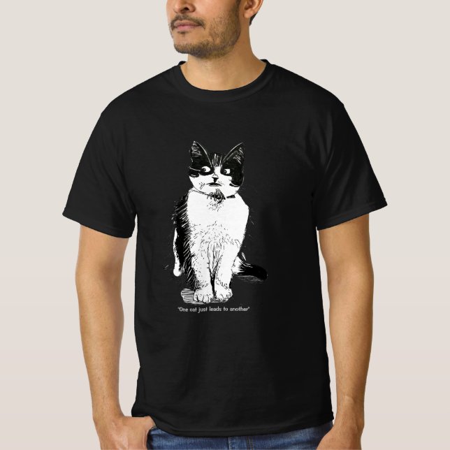 Camiseta One Cat Leads to another (Frente)