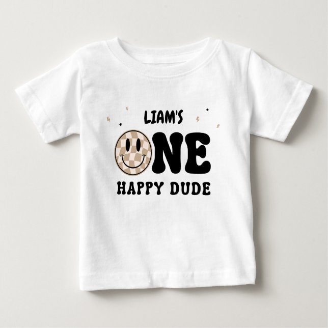 CAMISETA ONE HAPPY DUDE (Frente)