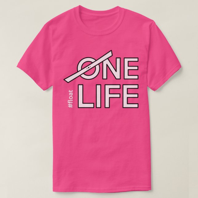 Camiseta One life onewheel float merch for onewheel riders (Frente do Design)
