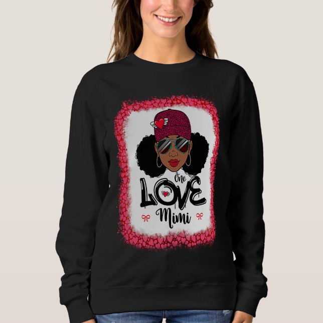 Camiseta One Loved Mom Black Mom African American Women Val (Frente)