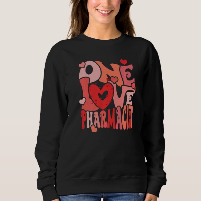 Camiseta One Loved Pharmacist Heart Love Pharmacy Tech Vale (Frente)