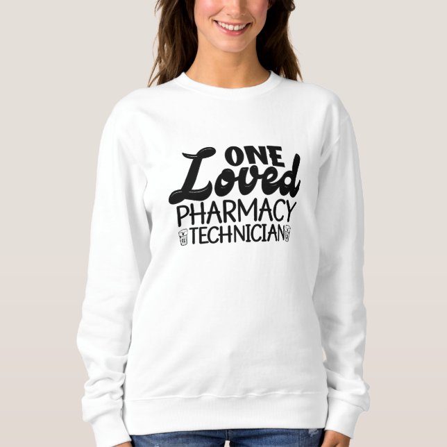 Camiseta One Loved Pharmacy Technician Pharmacist Medicine (Frente)
