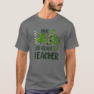Camiseta One Lucky 9Th Grade Shamrock Teacher St Patrick's