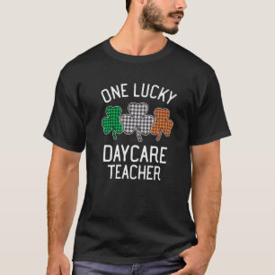 Camiseta One Lucky Daycare Teacher St Patrick's Day Irish F