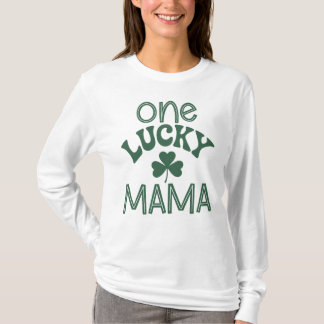Camiseta One Lucky Momma, St Patricks Day