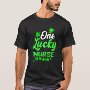 Camiseta One Lucky Nurse Women Saint Patricks Day Nurses