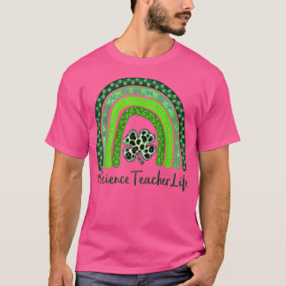 Camiseta One Lucky Teacher St Patrick's Day Science Teacher