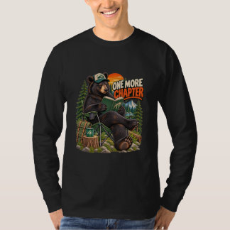 Camiseta One More Chapter Bear Reading Long Sleeve Shirt