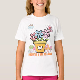Camiseta One Petal and Nap at a Time Cute Gnomes & Flowers
