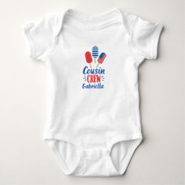 Camiseta One Piece Bodysuit 4 de Julho Prima T Shi
