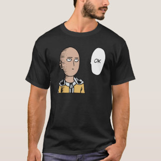 Camiseta One Punch OK Man Funny Saitama