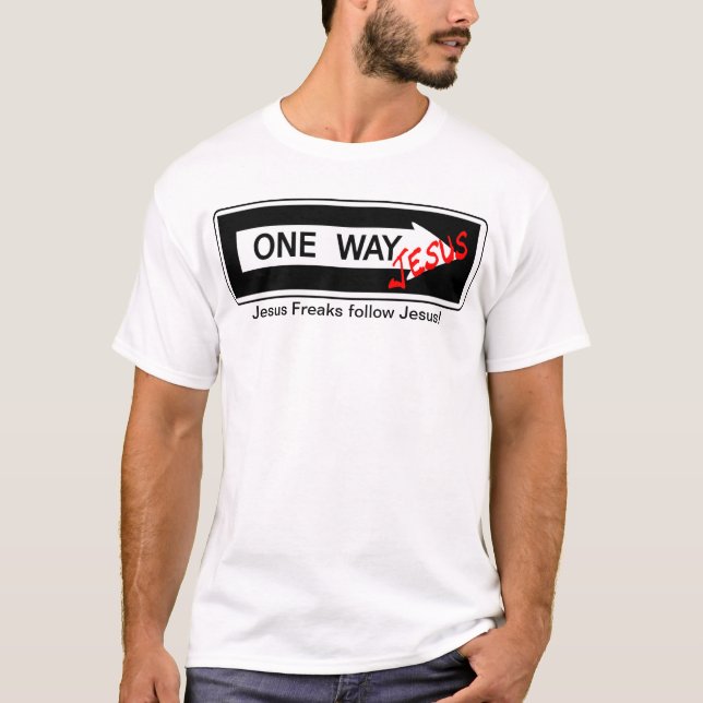 Camiseta One Way jesus (Frente)