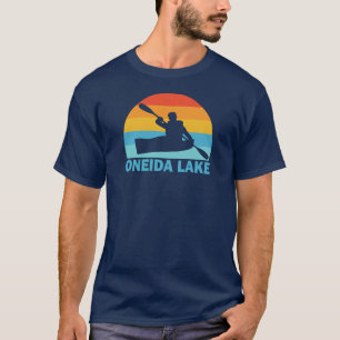 Camiseta Oneida Lake New York Kayak