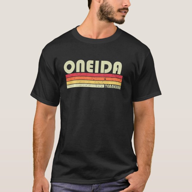 Camiseta ONEIDA TN TENNESSEE Funny City Home Roots Gift Ret (Frente)