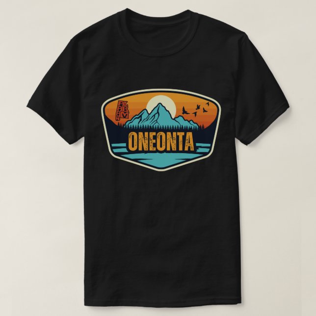 Camiseta Oneonta, Alabama (Frente do Design)