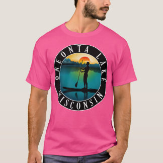Camiseta Oneonta Lake Wisconsin Paddleboard