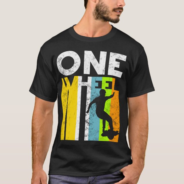 Camiseta onewheel tee vintage design (Frente)