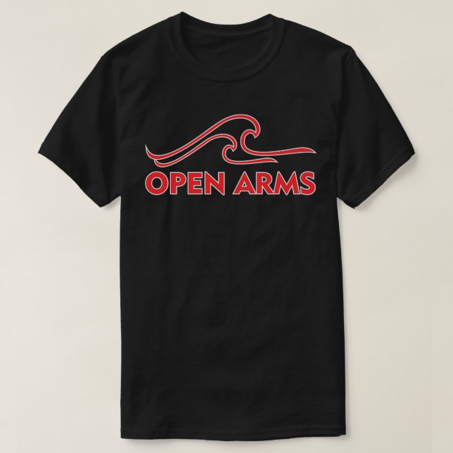 Camiseta ONG Proactiva Open Arms (Frente do Design)