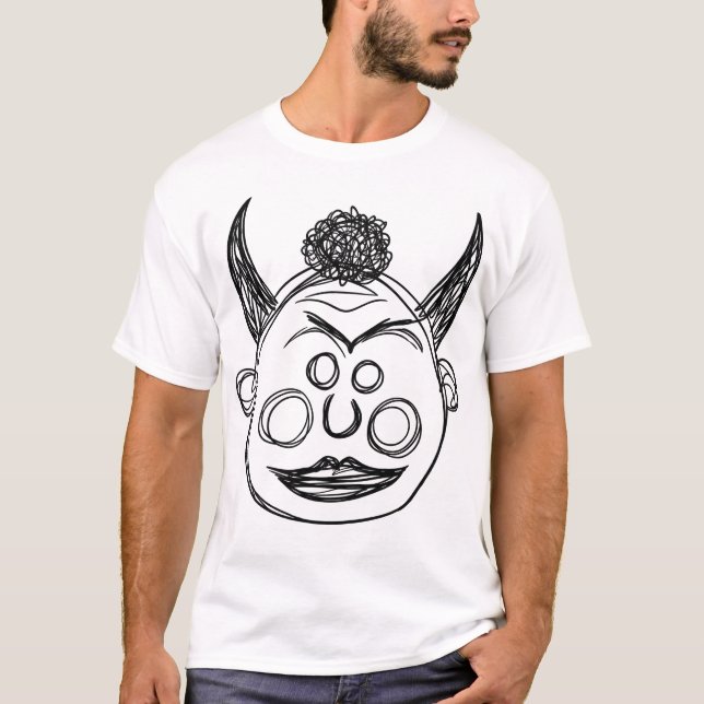 Camiseta Oni do Japão (Frente)