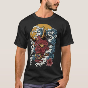 Camiseta ONI JAPONÊS DEMON MASK Oni Mask
