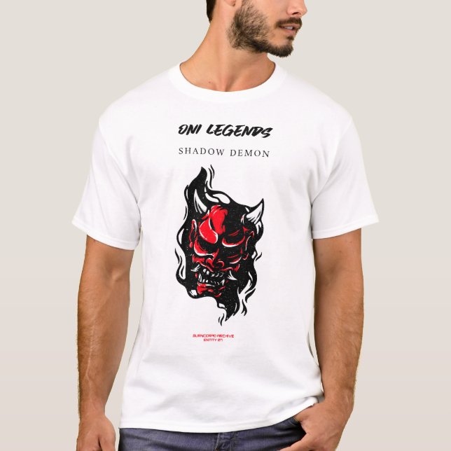 Camiseta Oni Legends – Shadow Demon | BurnCorpo  (Frente)