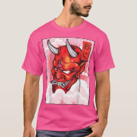 Oni Mask Demon Mask Yokai Kawaii Japanese Aestheti