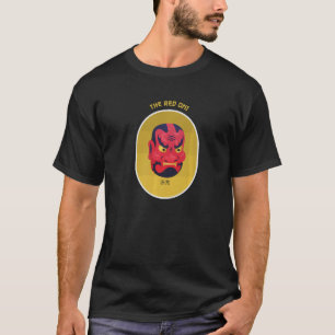 Camiseta Oni Mask Japonês Demon Face Devil Ronin