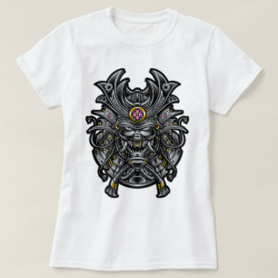 Camiseta Oni Samurai Mask