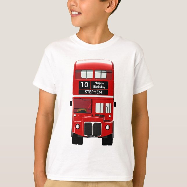 Camiseta Ônibus #2 de Londres (Frente)