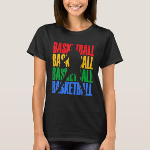 Camiseta Ônibus desportivo Silhout de Basquete