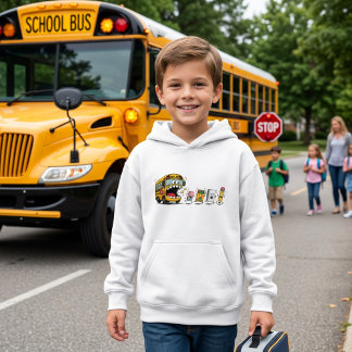 Camiseta Ônibus Escolar de Volta às Aulas