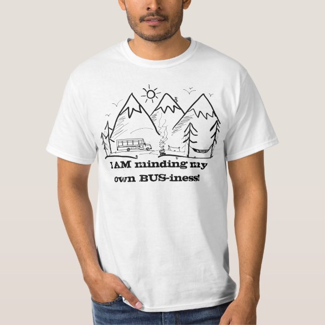 Camiseta Ônibus Skoolie 1 (Frente)