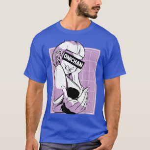 Camiseta Onichan - Garota de Animação Kawaii Cute - Manga J