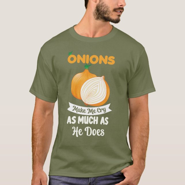 Camiseta Onion Cry (Frente)