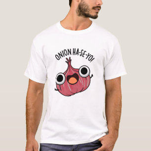 Camiseta Onion Ha-se-yo Funny Coreano Pun