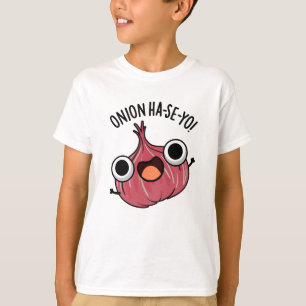 Camiseta Onion Ha-se-yo Funny Coreano Pun