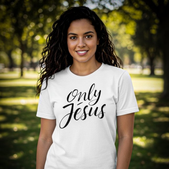 Camiseta Only Jesus (Criador carregado)