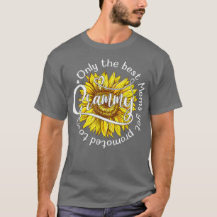 Camiseta Only The Best Moms Get Promoted To Grammy Women Gr